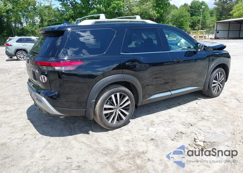 2025 Nissan Pathfinder Platinum Fwd from USA, damaged, VIN 5N1DR3DH8SC224770